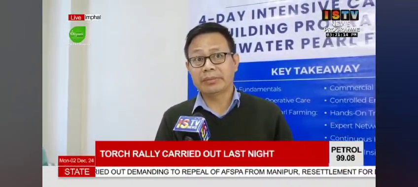 Successful Freshwater Pearl Harvest and Training Program